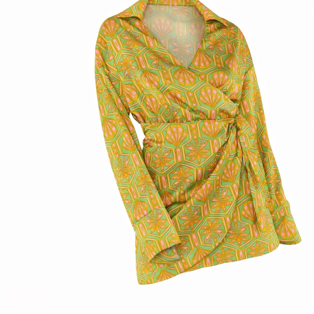 Show Me Your Mumu Clara Collared Mini Dress - Picture 4 of 4